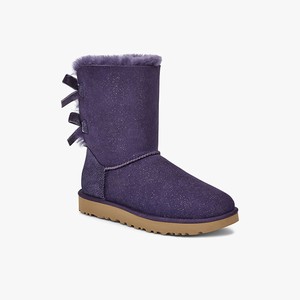 Ugg Bailey Bow II Twinkle Women Classic Boots Purple (9150XMTNG)